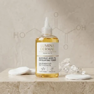 Private Label Glycolic Acid 7% Exfoliating Toner 240ml – AHA Skin Resurfacing & Brightening (OEM/ODM)